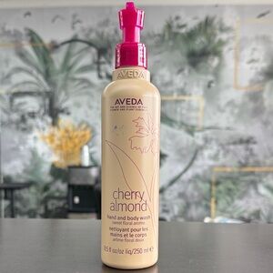 Aveda Cherry Almond Hand and Body Wash - Pink and Cream